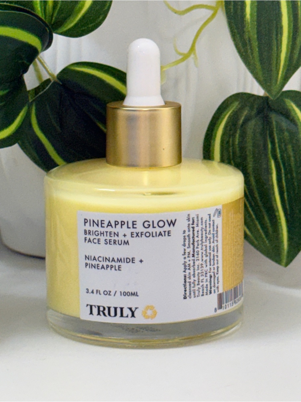 Truly Pineapple Glow Brighten + Exfoliate Face Serum — New/Never Opened